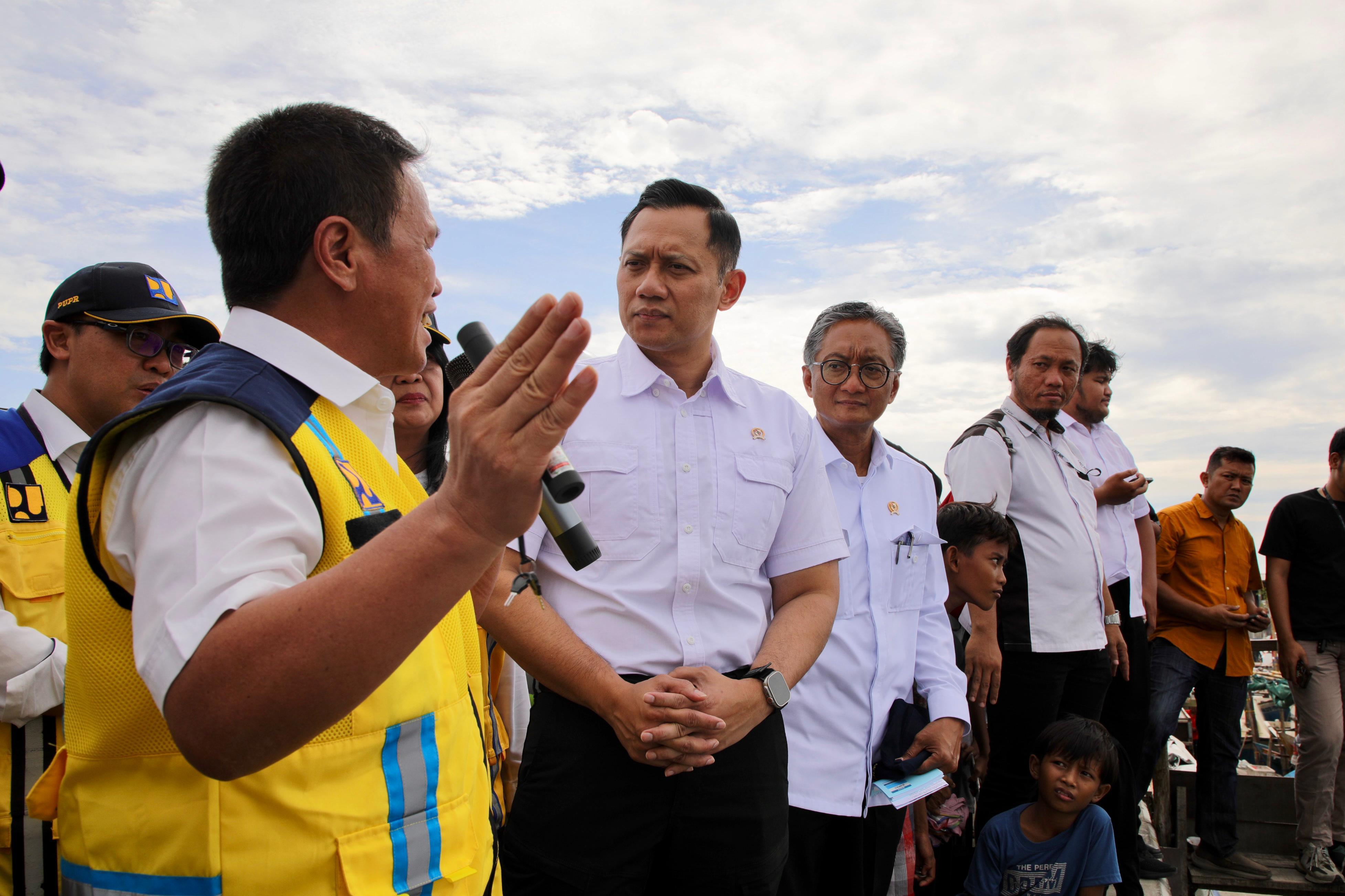 Menko AHY: Infrastruktur Pantai Utara Jakarta Fokus pada Keselamatan dan Kesejahteraan Masyarakat