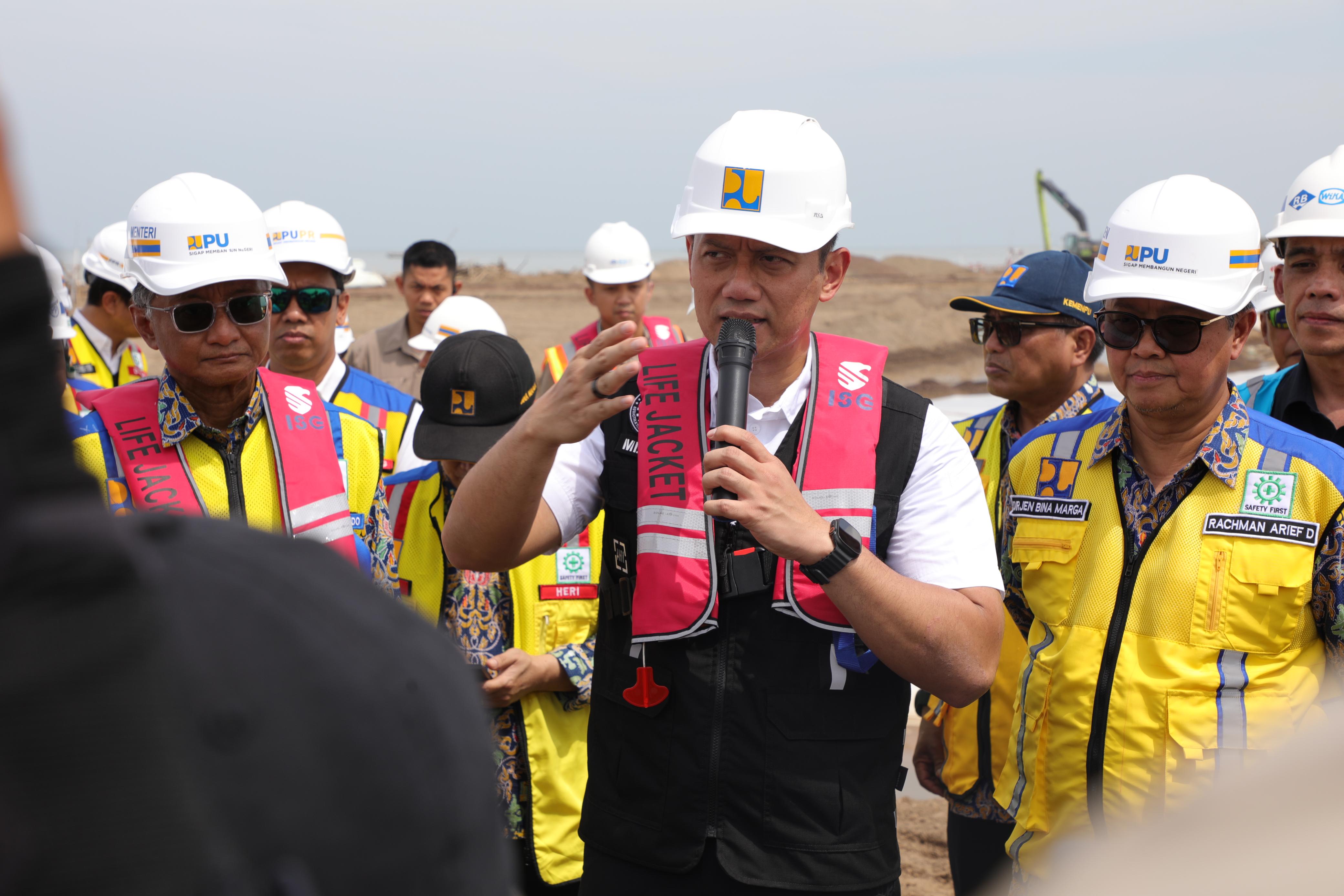 Inovasi Bambu dalam Konstruksi Tol Semarang-Demak, Menko AHY: Terobosan Baru Karya Anak Bangsa