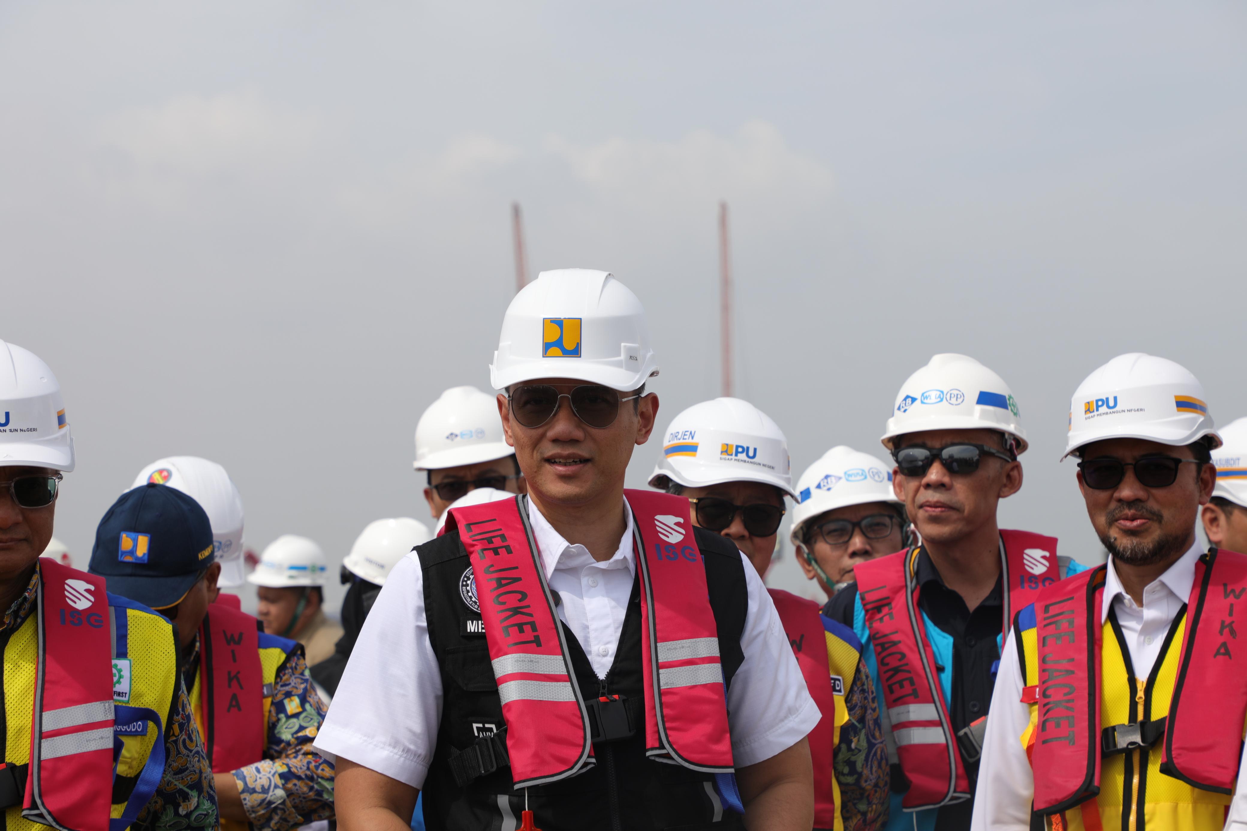 Inovasi Bambu dalam Konstruksi Tol Semarang-Demak, Menko AHY: Terobosan Baru Karya Anak Bangsa