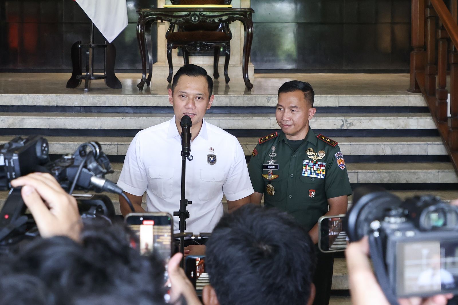 Berikan Kuliah Umum di Seskoad, Menko AHY: Sinergi antara Pembangunan Infrastruktur dan Pertahanan Menjadi Penting
