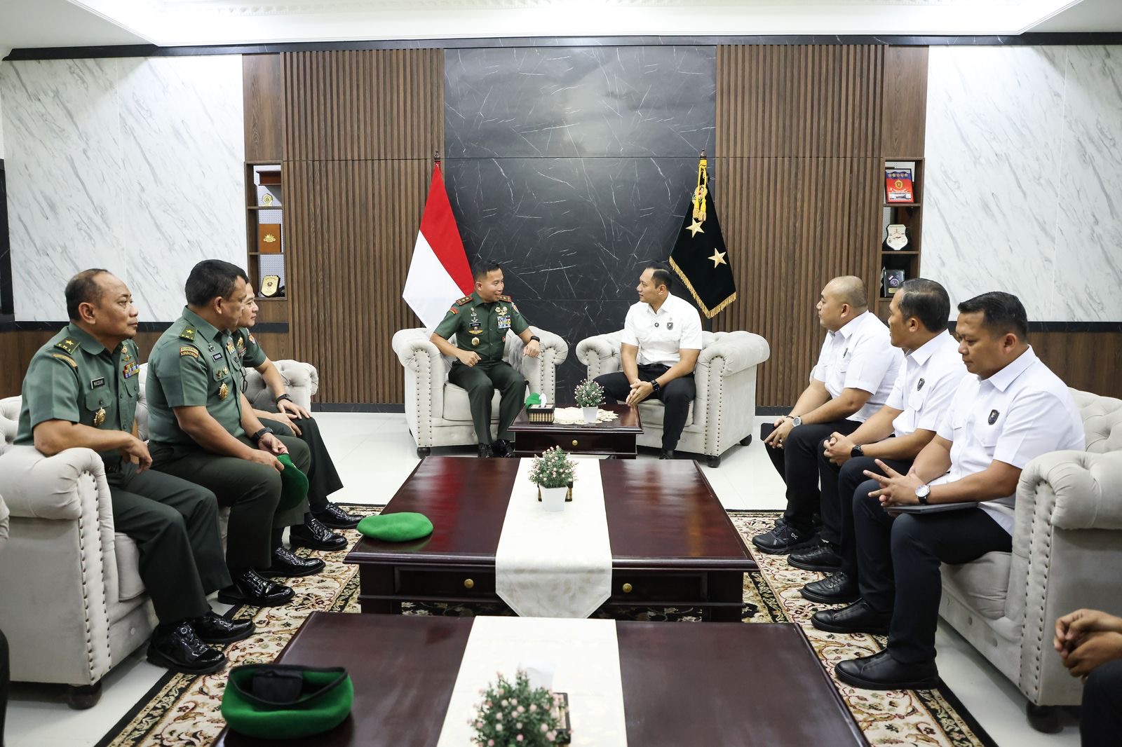 Berikan Kuliah Umum di Seskoad, Menko AHY: Sinergi antara Pembangunan Infrastruktur dan Pertahanan Menjadi Penting