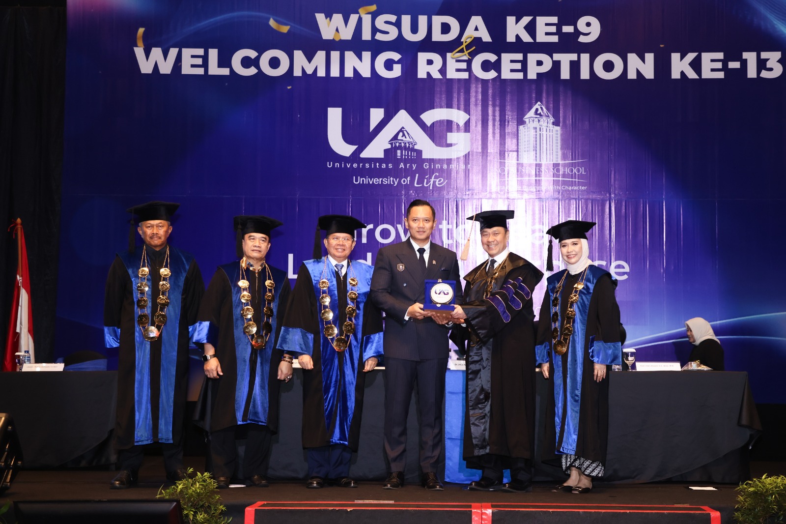 Berikan Orasi Kebangsaan di UAG, Menko AHY: SDM Unggul Kunci Menuju Indonesia Emas 2045