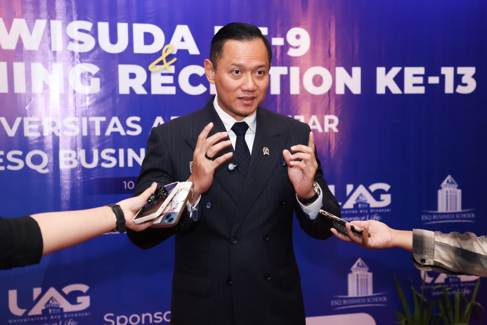 Berikan Orasi Kebangsaan di UAG, Menko AHY: SDM Unggul Kunci Menuju Indonesia Emas 2045