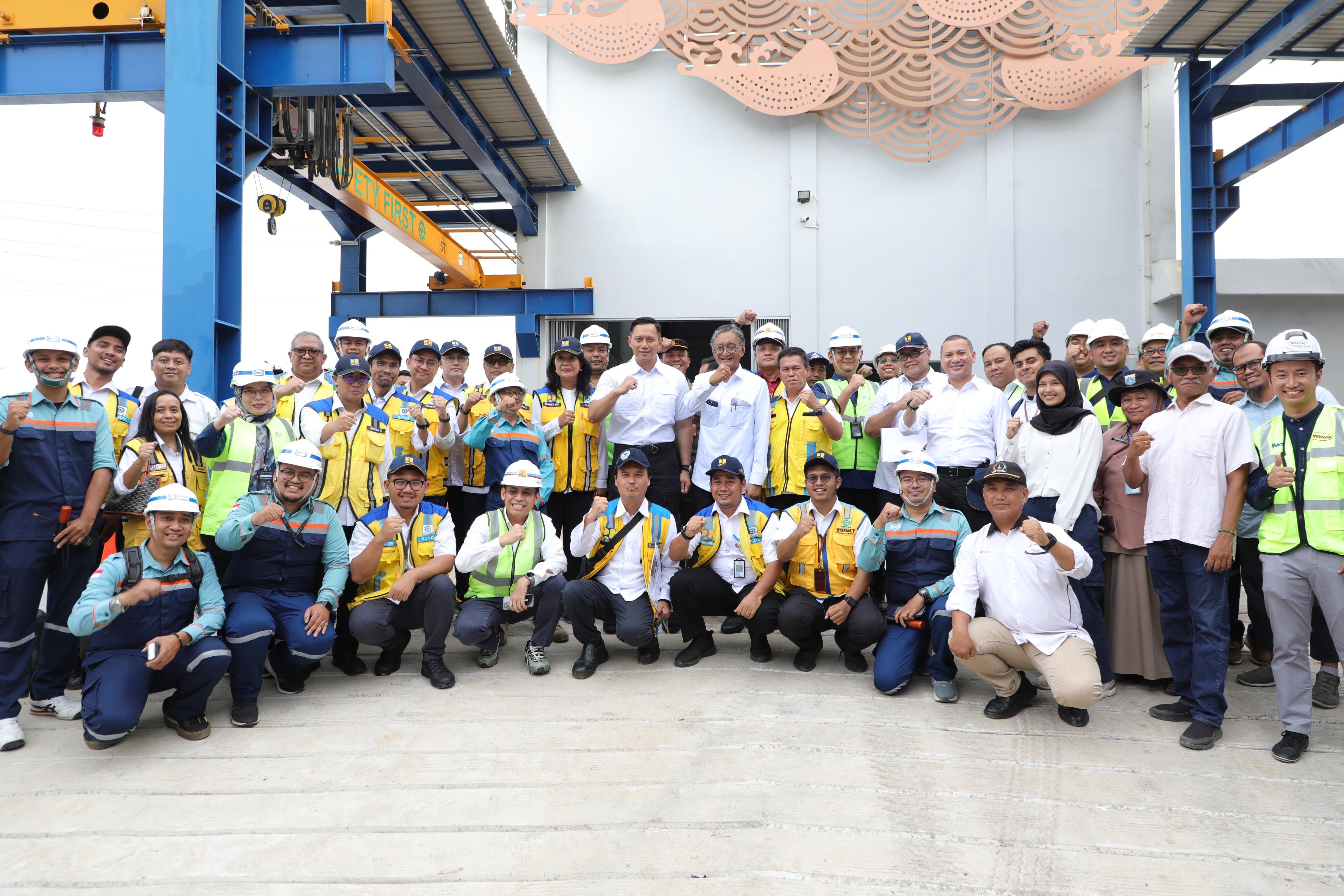 Menko AHY Tegaskan Pentingnya Infrastruktur Pengendalian Banjir Rob di Pantai Utara Jakarta