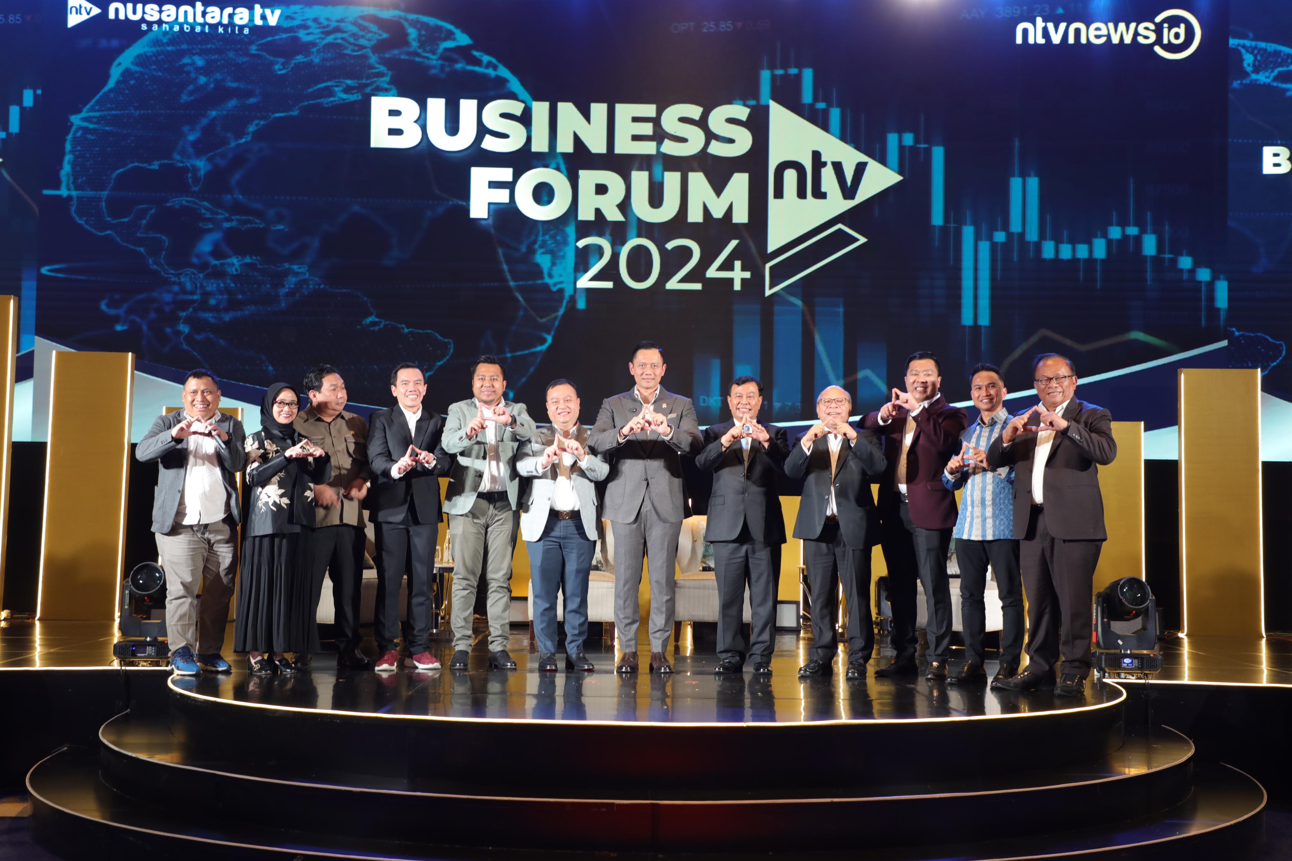 Jadi Pembicara Kunci NTV Business Forum 2024, Menko AHY Ingatkan Pentingnya Kerja Sama dan Sinergitas untuk Membangun Indonesia Lebih Baik