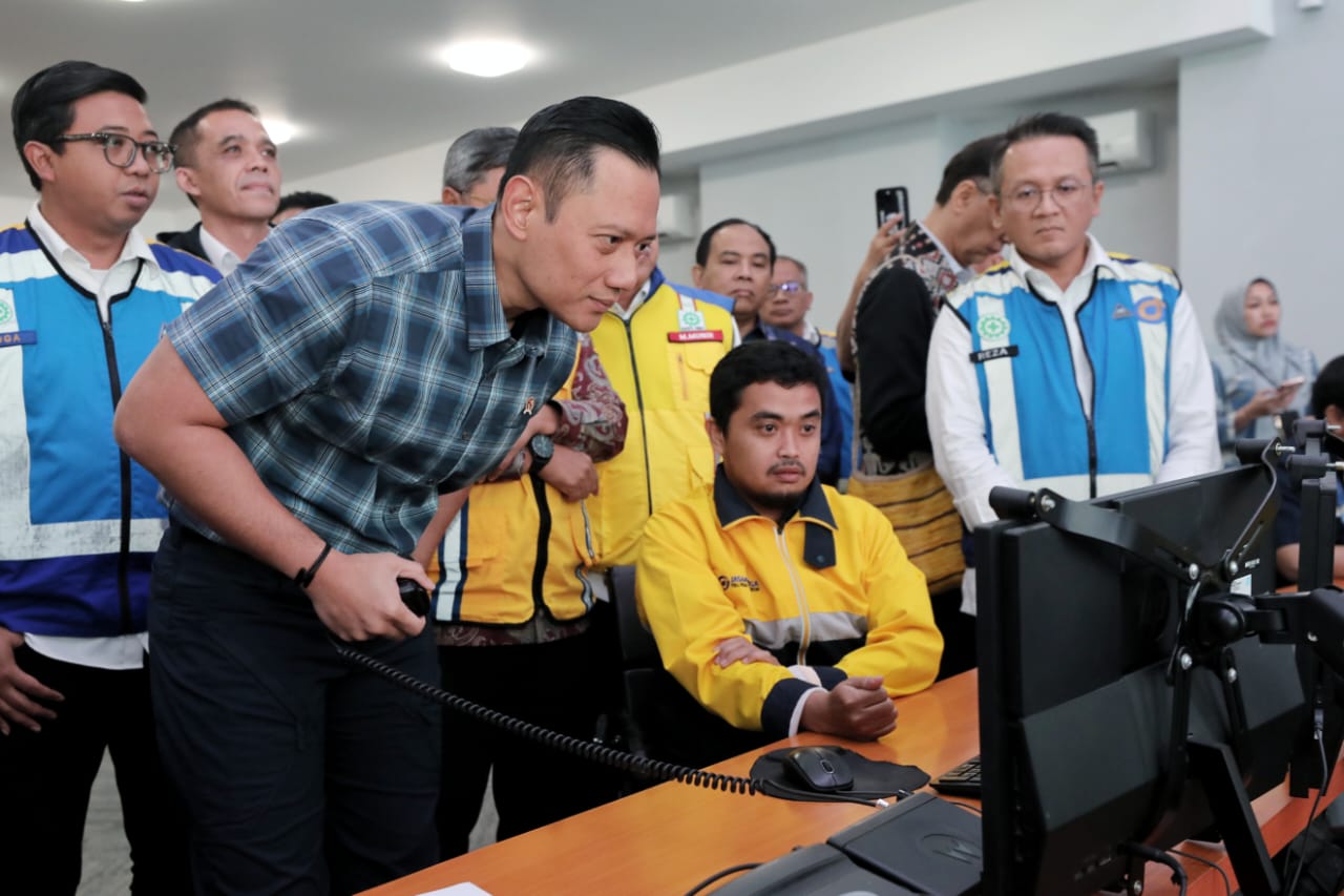 Cek Kesiapan Jasa Marga Tollroad Command Center, Menko AHY Apresiasi Potongan Tarif Tol di Ruas Tertentu