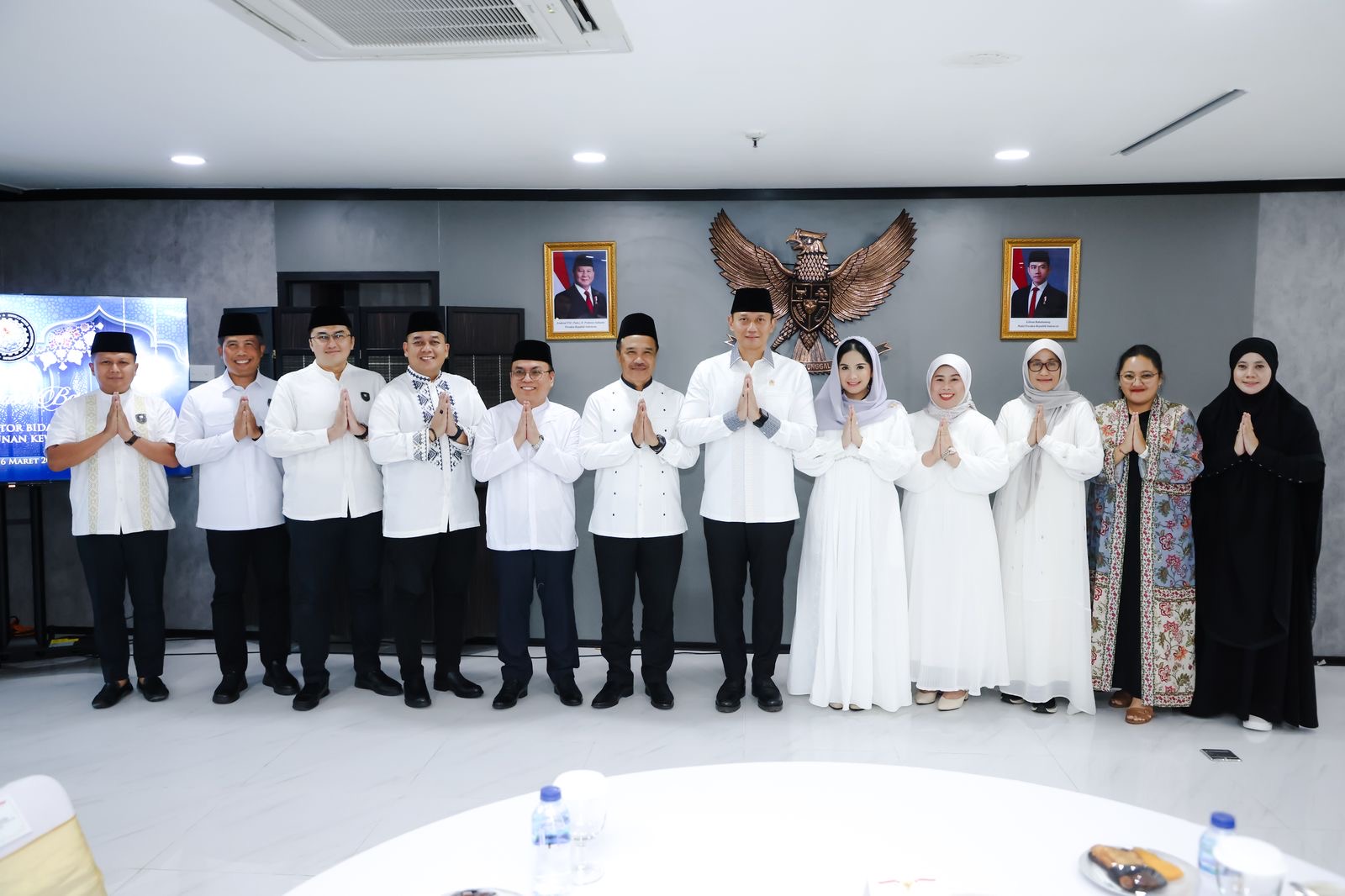 Buka Puasa Bersama di Kemenko Infra, Menko AHY Ajak Jajaran Bekerja Sungguh-sungguh dan Ikhlas
