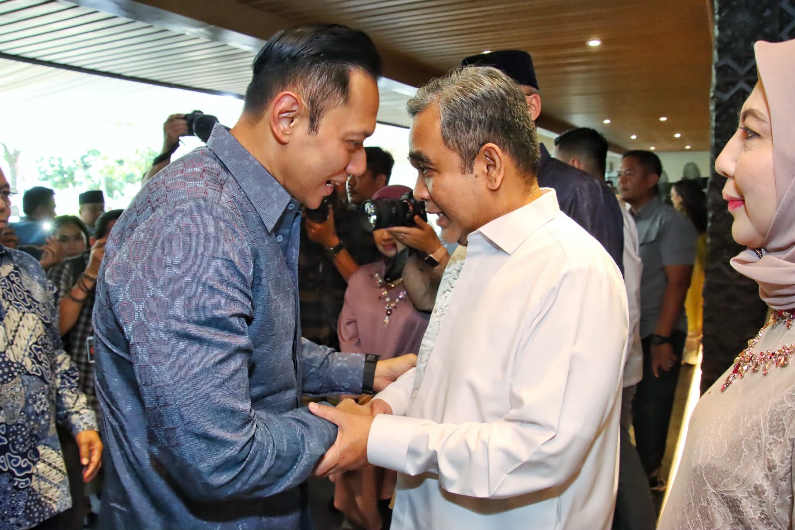 Silaturahmi ke Kediaman Ketua MPR RI, Menko AHY Bawa Semangat Kebersamaan hingga bahas Arus Balik Mudik
