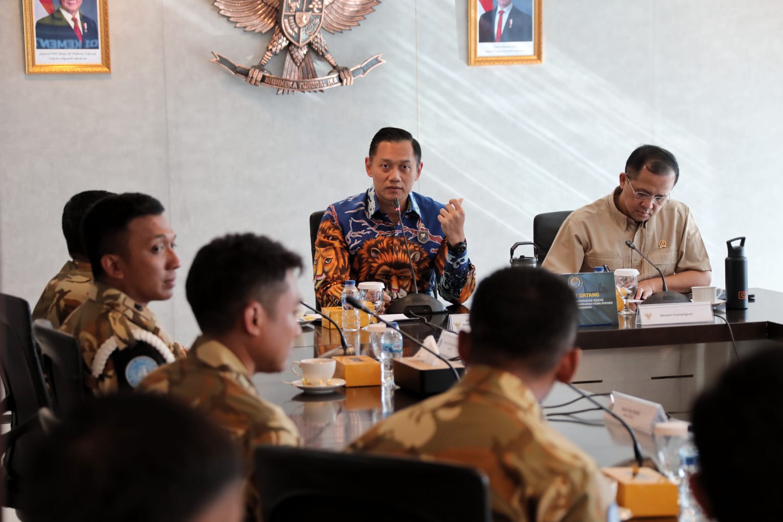 Terima UNIFIL Kontingen Garuda, Menko AHY: Pasukan Perdamaian Perwakilan Diplomasi Indonesia di Lapangan