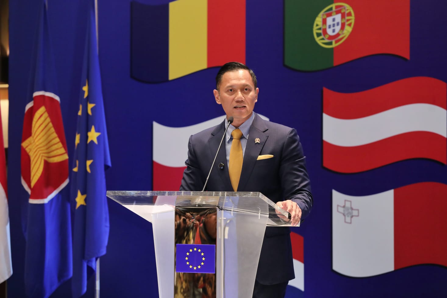 Di Hari Eropa 2025, Menko AHY Tegaskan Komitmen Indonesia Perkuat Kemitraan Strategis dengan Uni Eropa