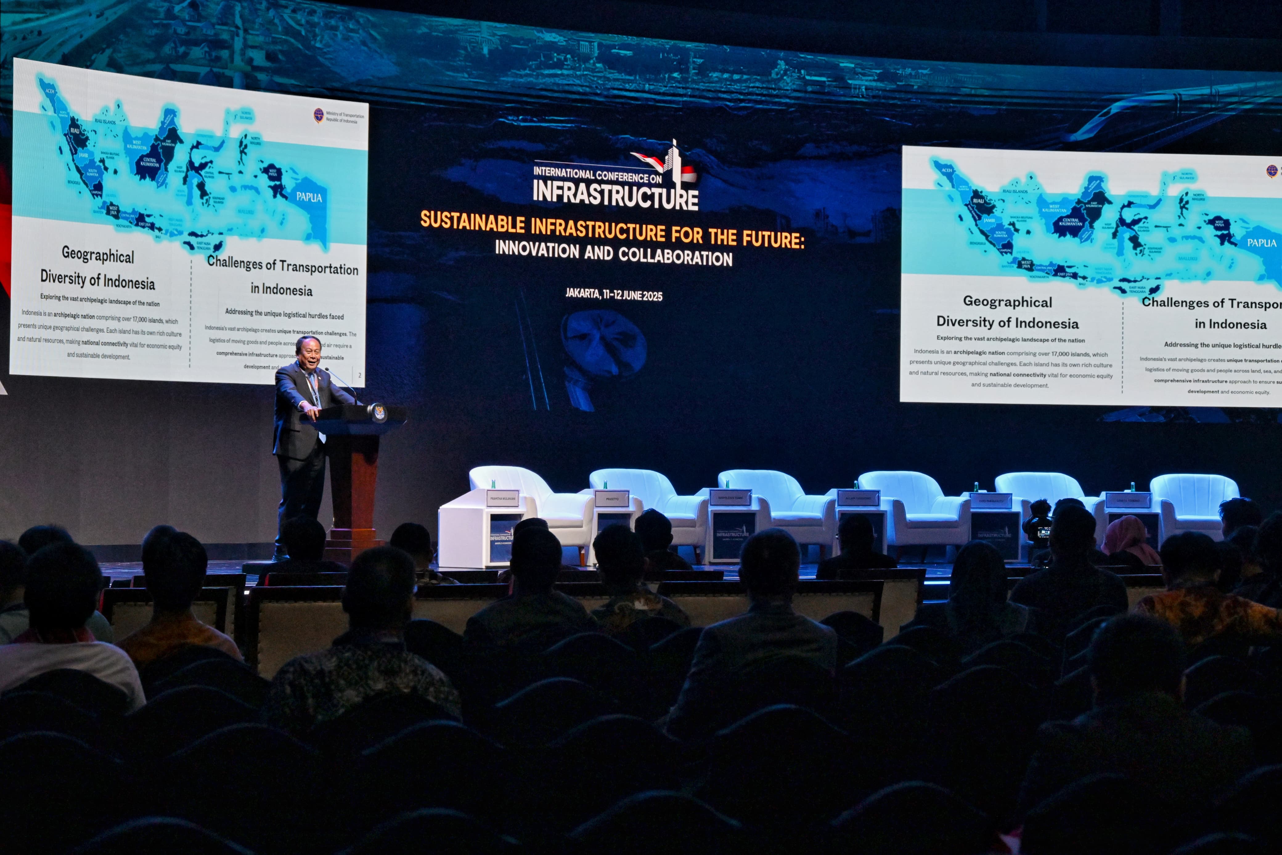 Di ICI 2025, Wamenhub Suntana Ajak Investor Bangun Indonesia yang Lebih Terhubung