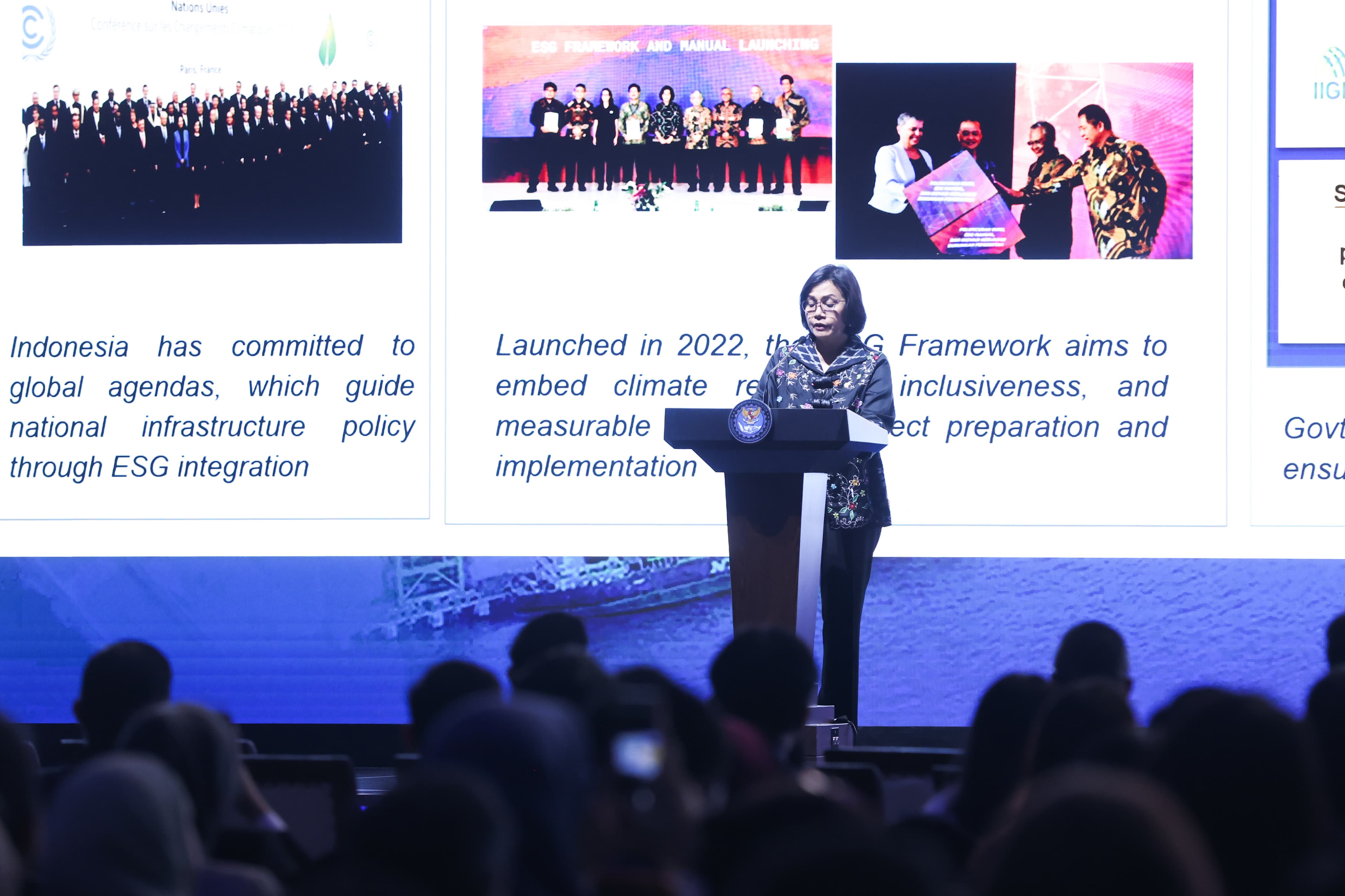 Di Forum ICI 2025, Menkeu Sri Mulyani Tegaskan Peran Swasta dan Mitra Internasional dalam Pembangunan Infrastruktur