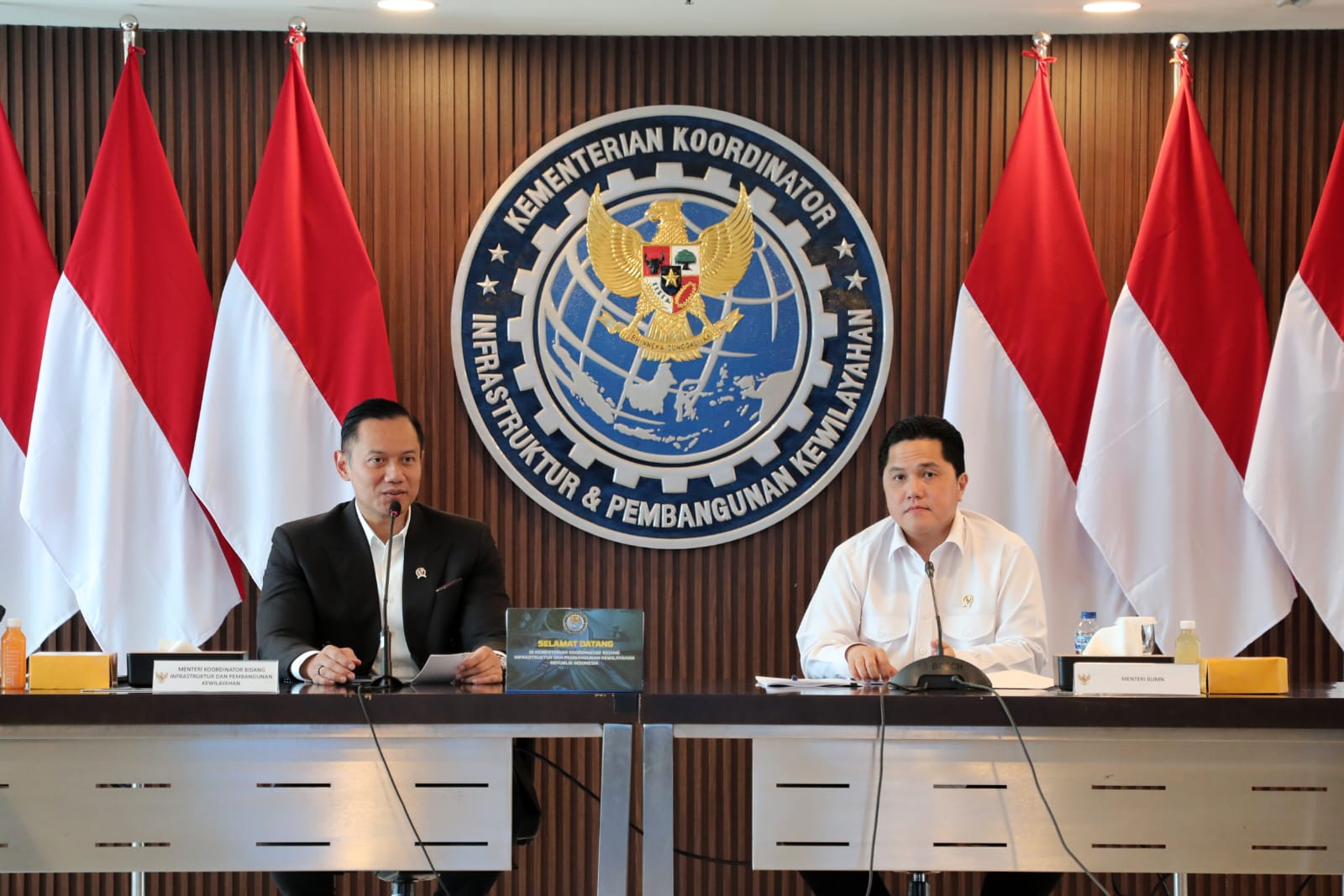 Pimpin Rakor Terkait Sistem Transportasi Nasional, Menko AHY Tekankan Pentingnya Infrastruktur Konektivitas