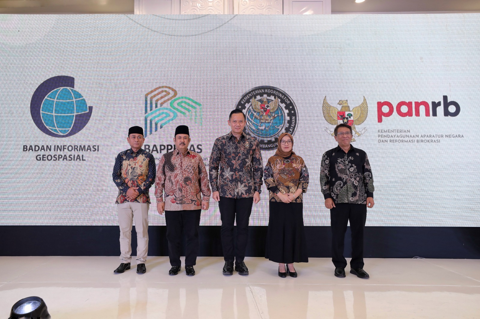 Hadiri Rakornas Informasi Geospasial, Menko AHY: Tata Ruang Harus Jadi Panglima Pembangunan