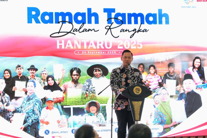 Di Momen Peringatan HANTARU, Menko AHY Tegaskan Tata Ruang yang Baik Adalah Pilar Pembangunan Berkelanjutan