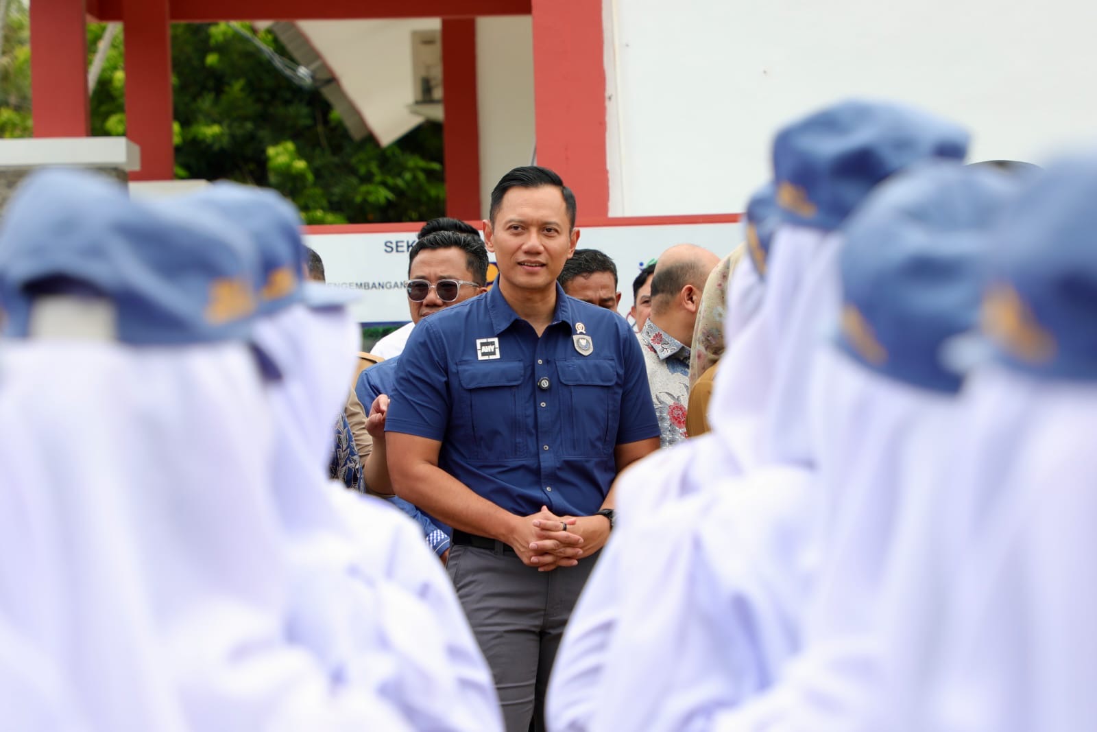Kunjungi Sekolah Rakyat di Lampung Selatan, Menko AHY Pastikan Kesiapan Infrastruktur Dukung Pendidikan Berkualitas