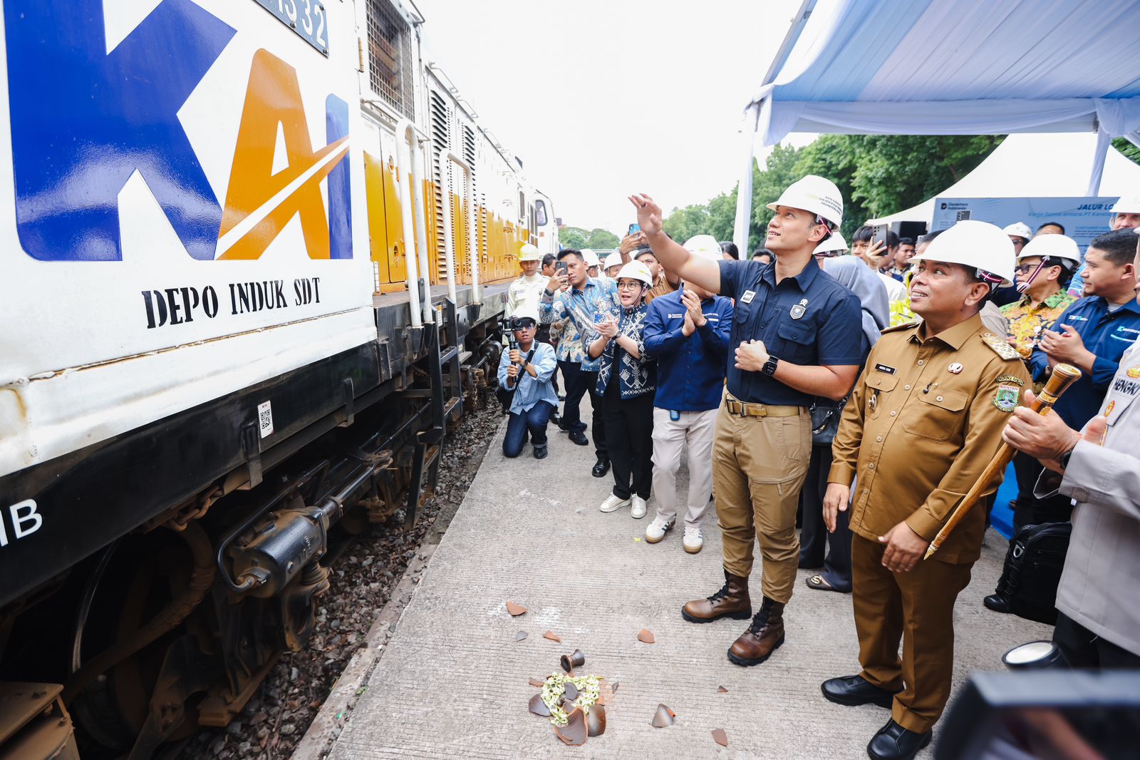 Optimasi Kereta Barang dan Operasional Kapal Roro di Cilegon, Menko AHY Dorong Efisiensi Logistik Nasional