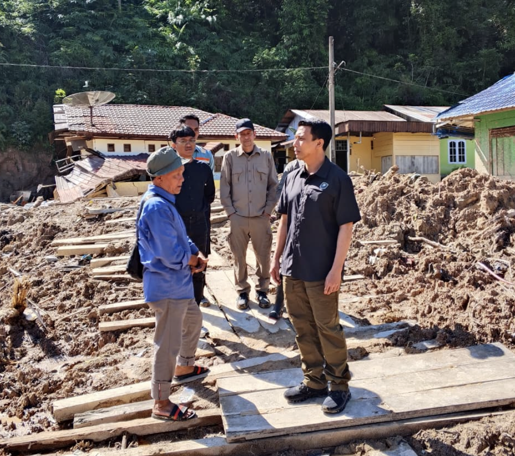 Turun Langsung ke Sumut, Deputi Kemenko Infra Koordinasikan Rehabilitasi dan Rekonstruksi Pascabencana