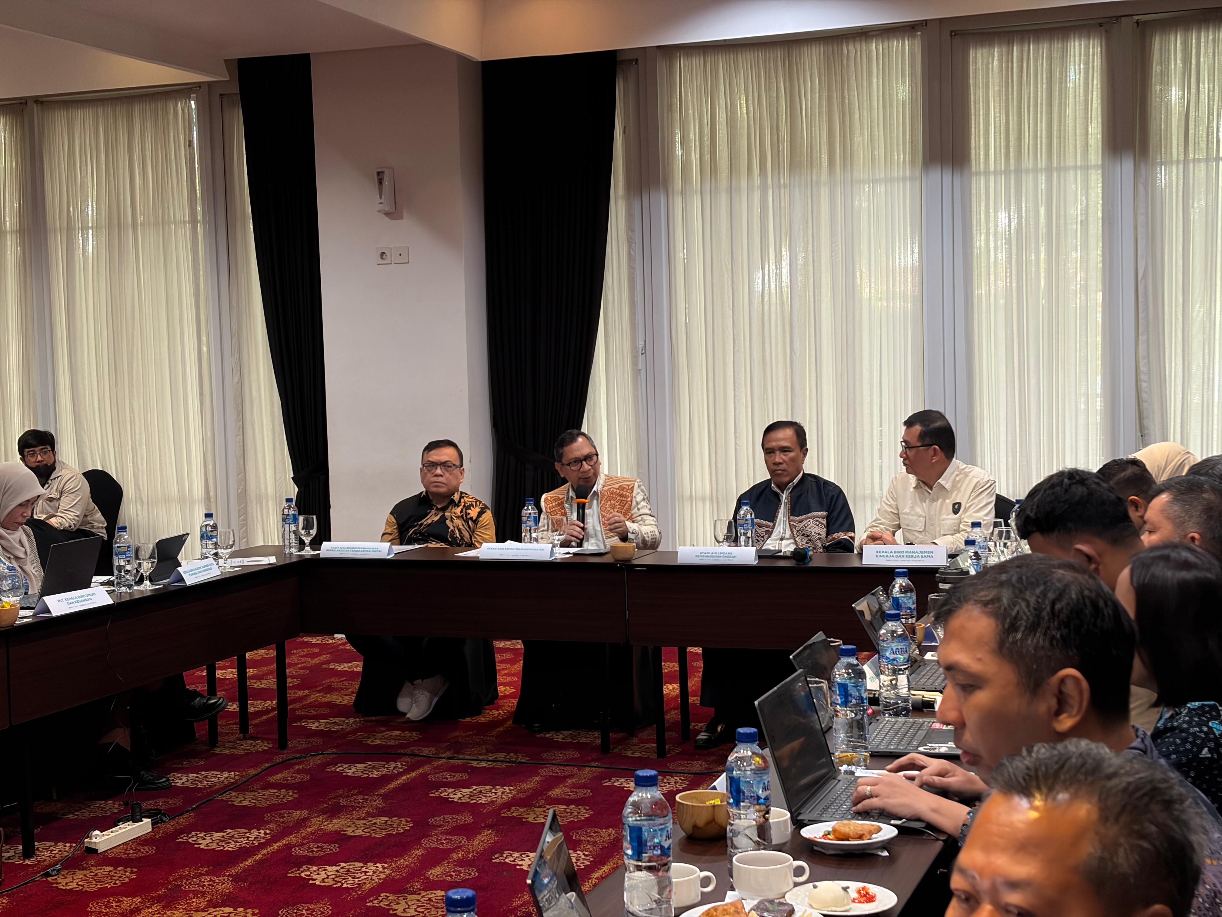 Sesmenko Ayodhia Tegaskan Quick Wins sebagai Instrumen Percepatan Program Prioritas Kemenko Infra