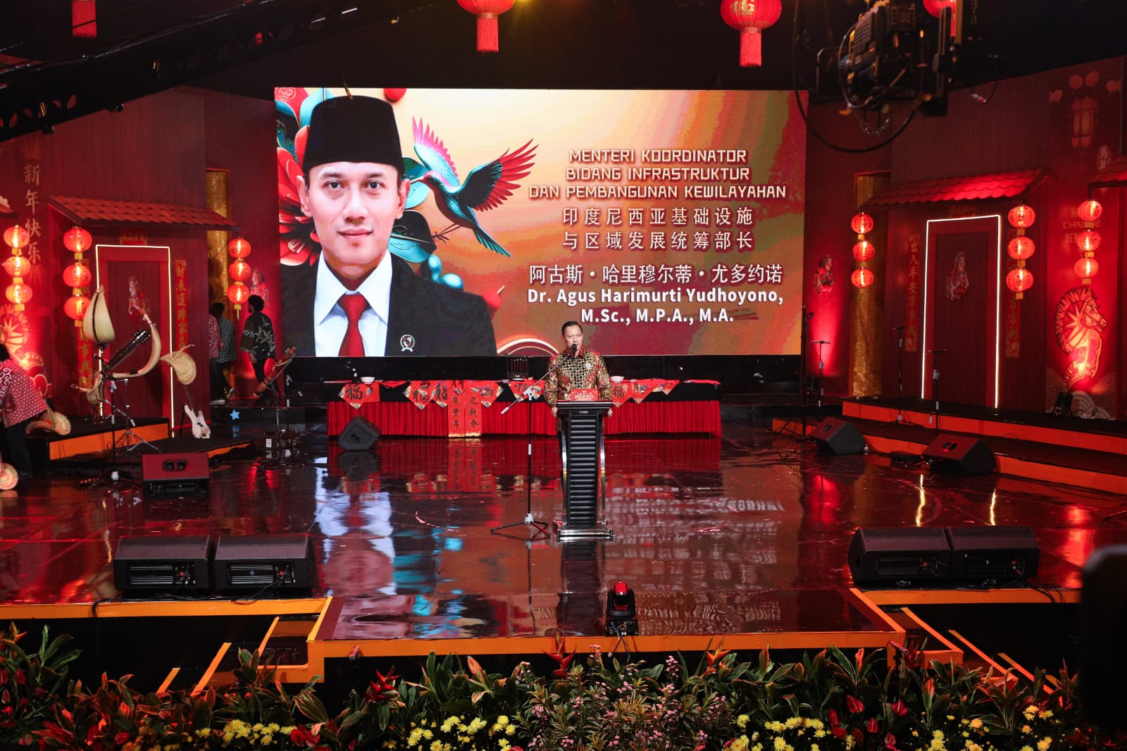 Hadir di Perayaan Imlek Bersama, Menko AHY Ajak Perkuat Persatuan, Energi, dan Kolaborasi Bangsa