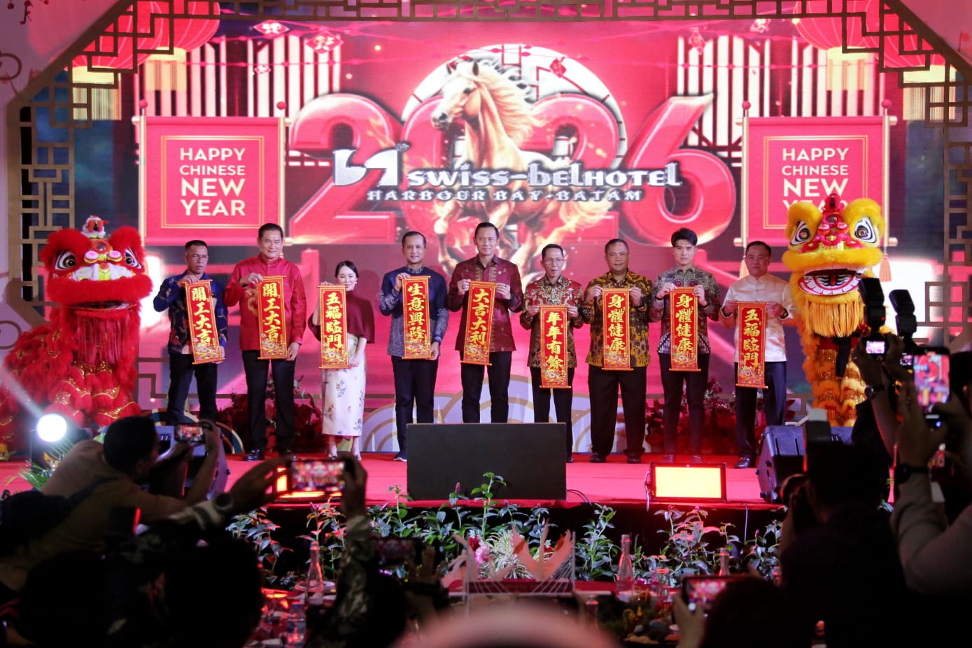 Hadiri Perayaan Imlek 2026/2577 PSMTI di Batam, Menko AHY Tegaskan Harmoni dan Pembangunan Berkeadilan