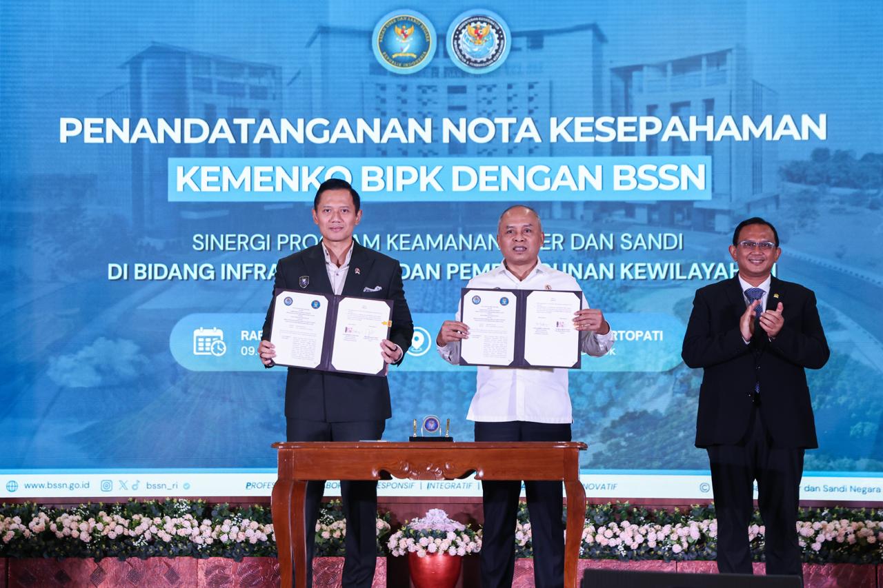Perkuat Keamanan Siber Nasional, Menko AHY Tegaskan Pentingnya Dukungan Infrastruktur Untuk Kedaulatan Negara