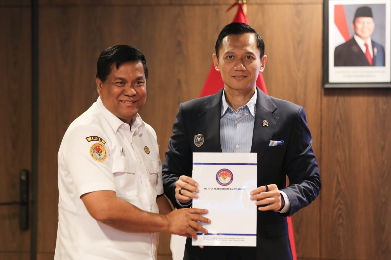 Terima Audiensi IKAPTK, Menko AHY Dukung Penguatan Infrastruktur Pendidikan IPDN