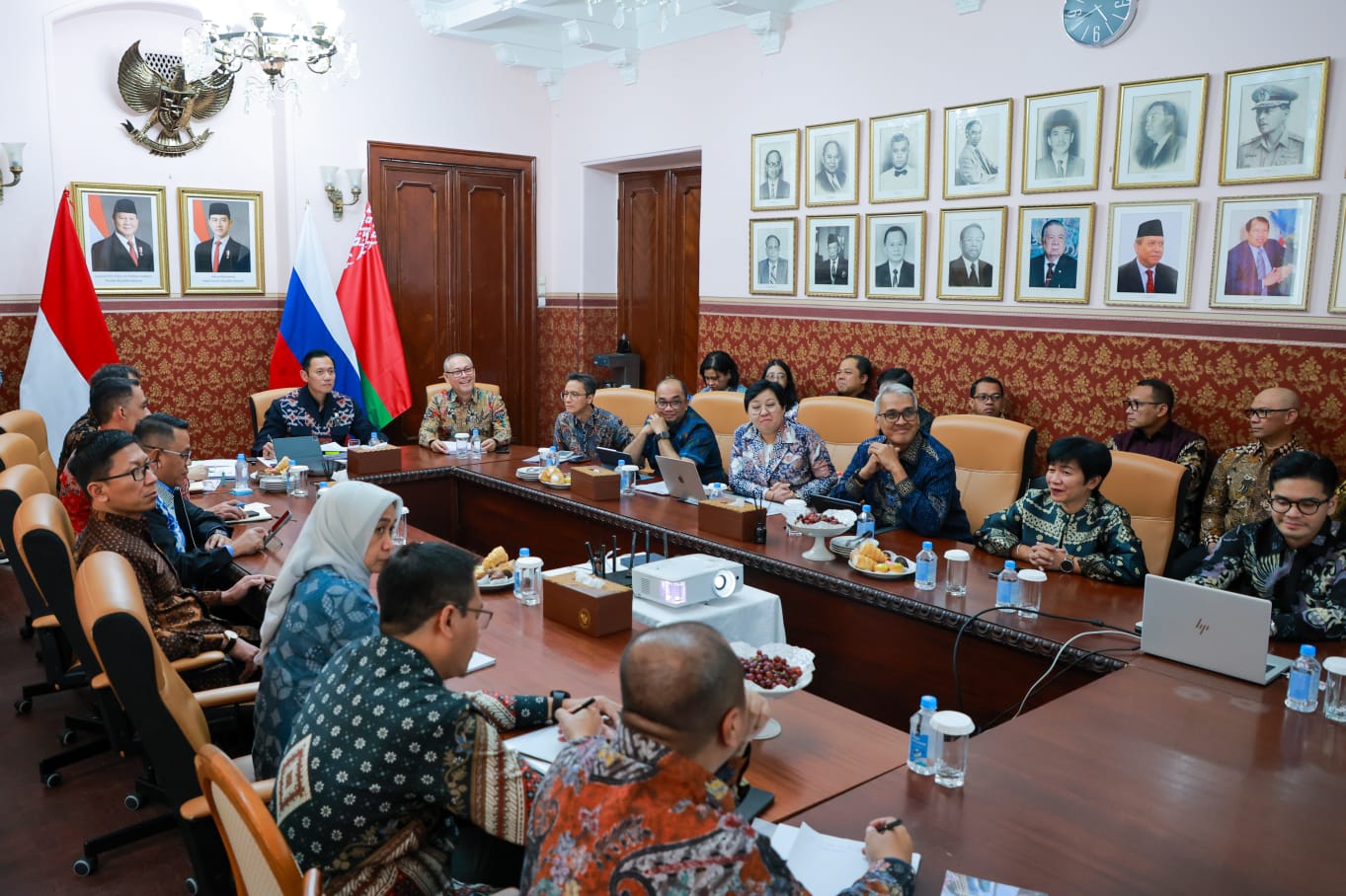 Menko AHY Bertemu Dubes dan Diaspora Indonesia di Rusia, Ajak Kolaborasi Strategis Untuk Pembangunan Nasional