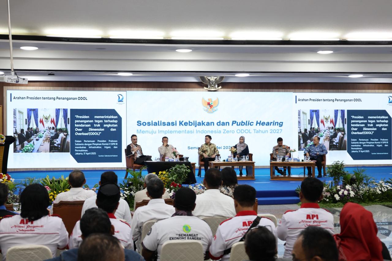 Kemenko Infra Perkuat Sinergi Menuju Implementasi Indonesia Zero ODOL 2027 Melalui Sosialisasi Kebijakan dan Public Hearing