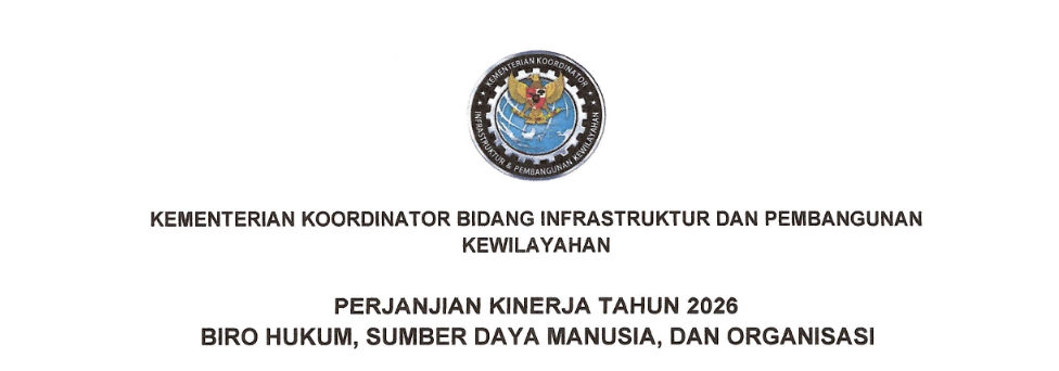 PERJANJIAN KINERJA TAHUN 2026 BIRO HUKUM, SUMBER DAYA MANUSIA, DAN ORGANISASI