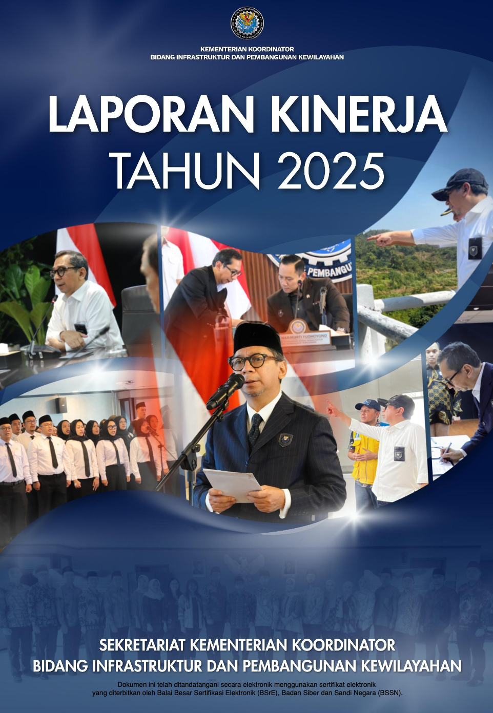 Laporan Kinerja Sekretariat Kementerian Koordinator Bidang Infrastruktur dan Pembangunan Kewilayahan Tahun 2025