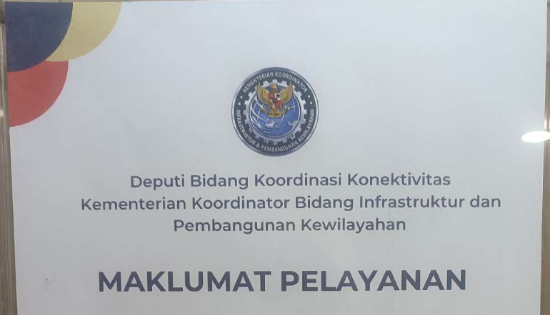 Maklumat Pelayanan Deputi Bidang Koordinasi Konektivitas