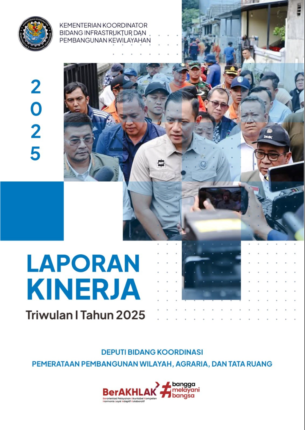 Laporan Kinerja Triwulan I Deputi Bidang Koordinasi Pemerataan Pembangunan Wilayah, Agraria, dan Tata Ruang Tahun 2026