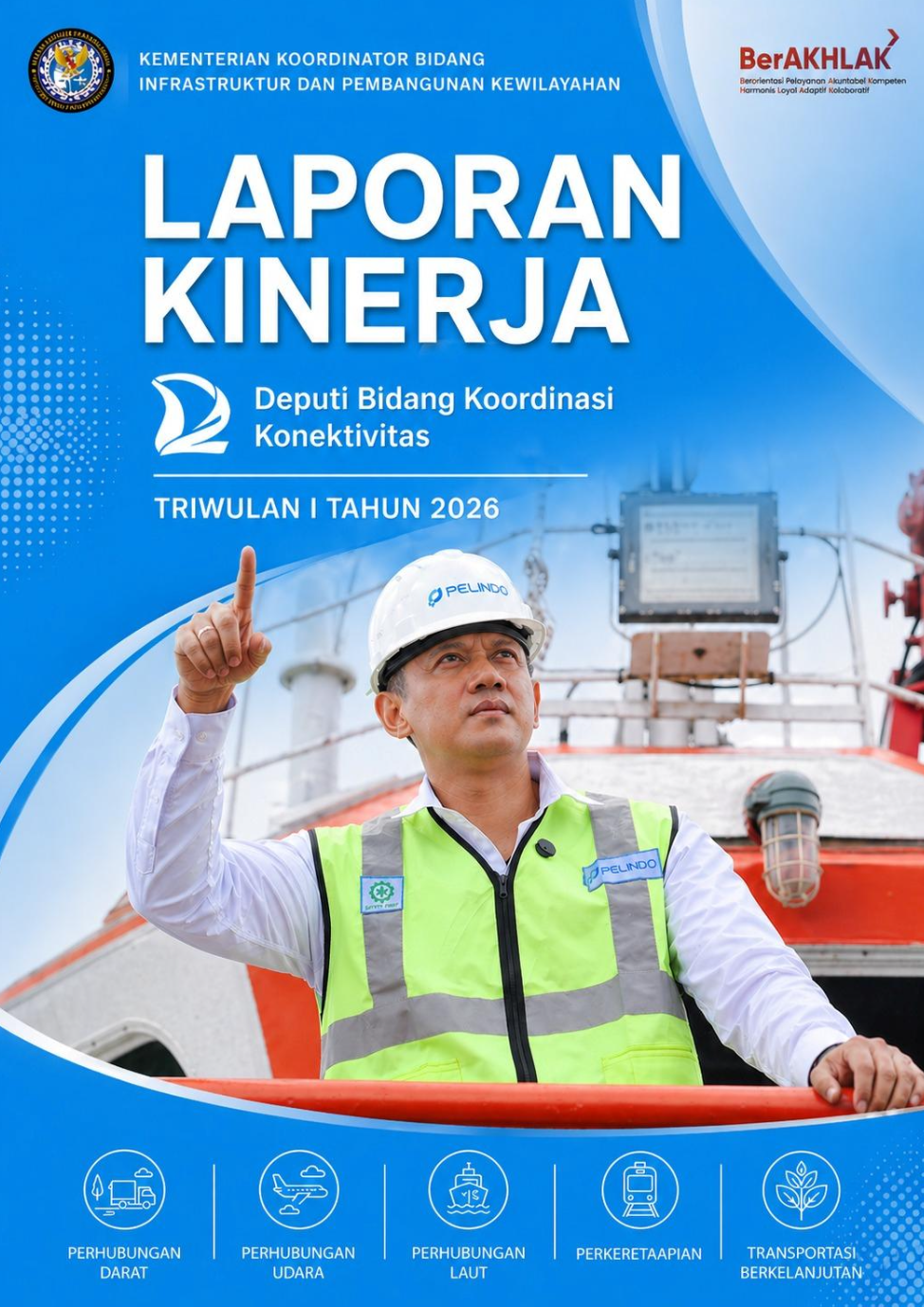 Laporan Kinerja Deputi Bidang Koordinasi Konektivitas TW I Tahun 2026