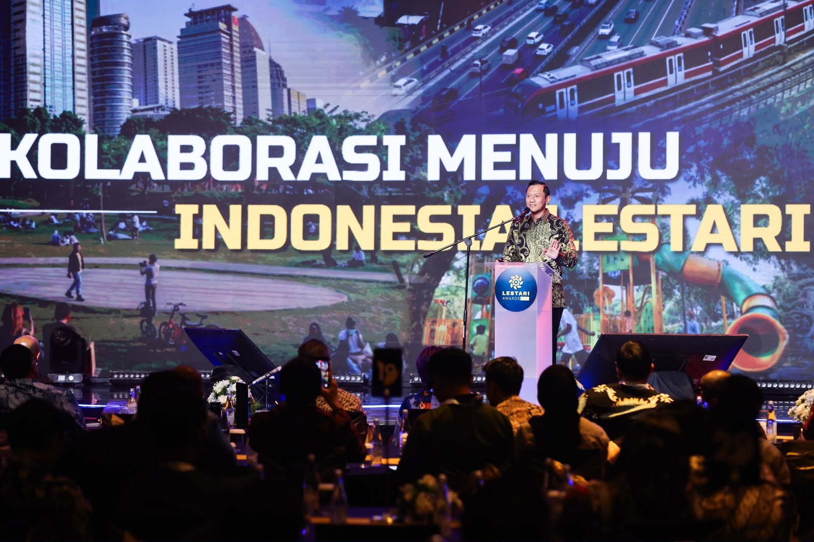 Dalam Lestari Award 2026, Menko AHY: Infrastruktur Berkelanjutan Harus Jadi Paradigma Pembangunan Nasional