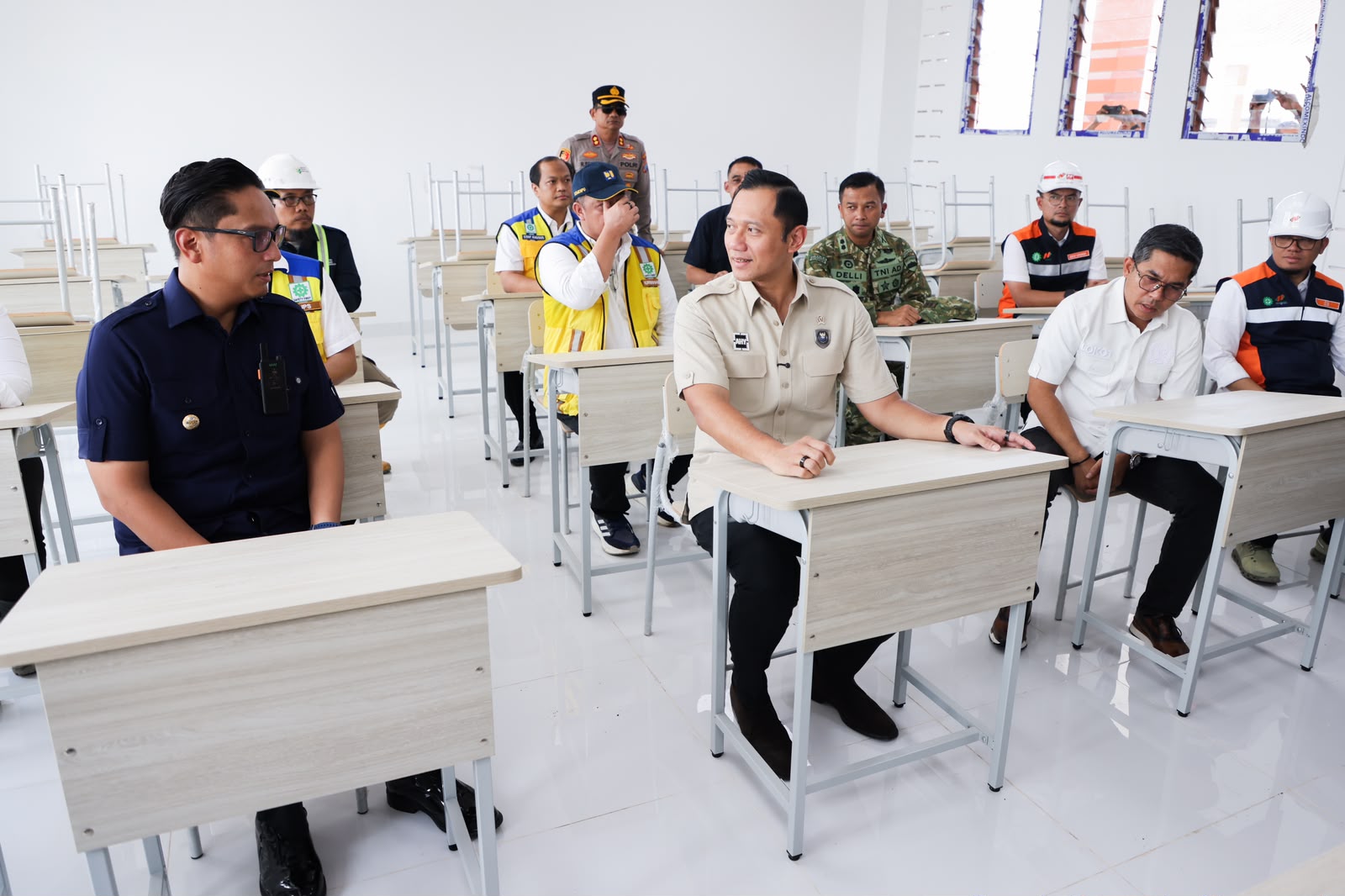 Tinjau Sekolah Rakyat Terintegrasi di Medan, Menko AHY Tegaskan Pendidikan Gratis Kunci Putus Rantai Kemiskinan