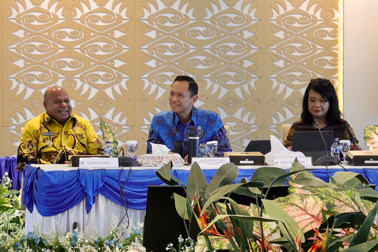 Menko AHY Tekankan Percepatan Konektivitas untuk Buka Keterisolasian Wilayah Papua