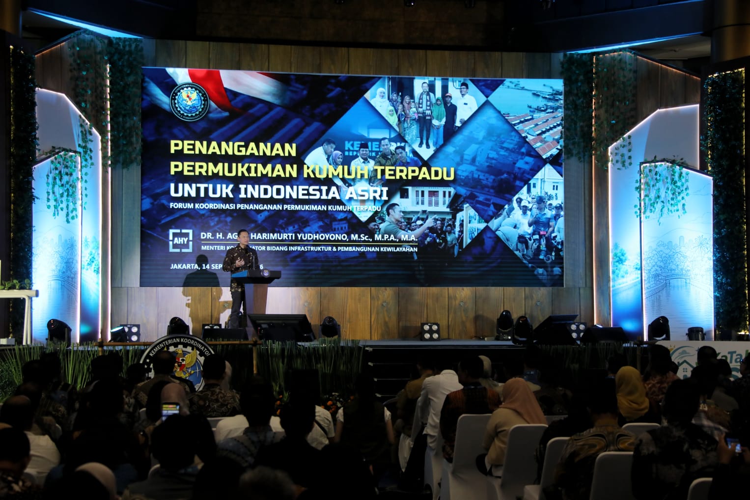Tak Tergantung Anggaran Negara, Menko AHY Dorong Penanganan Kawasan Kumuh dengan Partnership