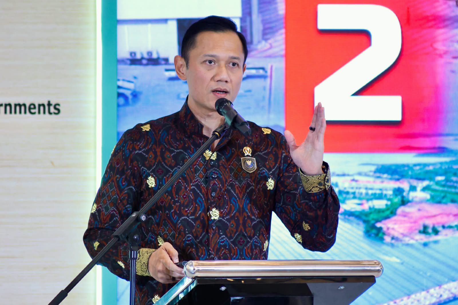 Menko AHY Tekankan Kolaborasi Lintas Daerah untuk Percepat Pemerataan Pembangunan