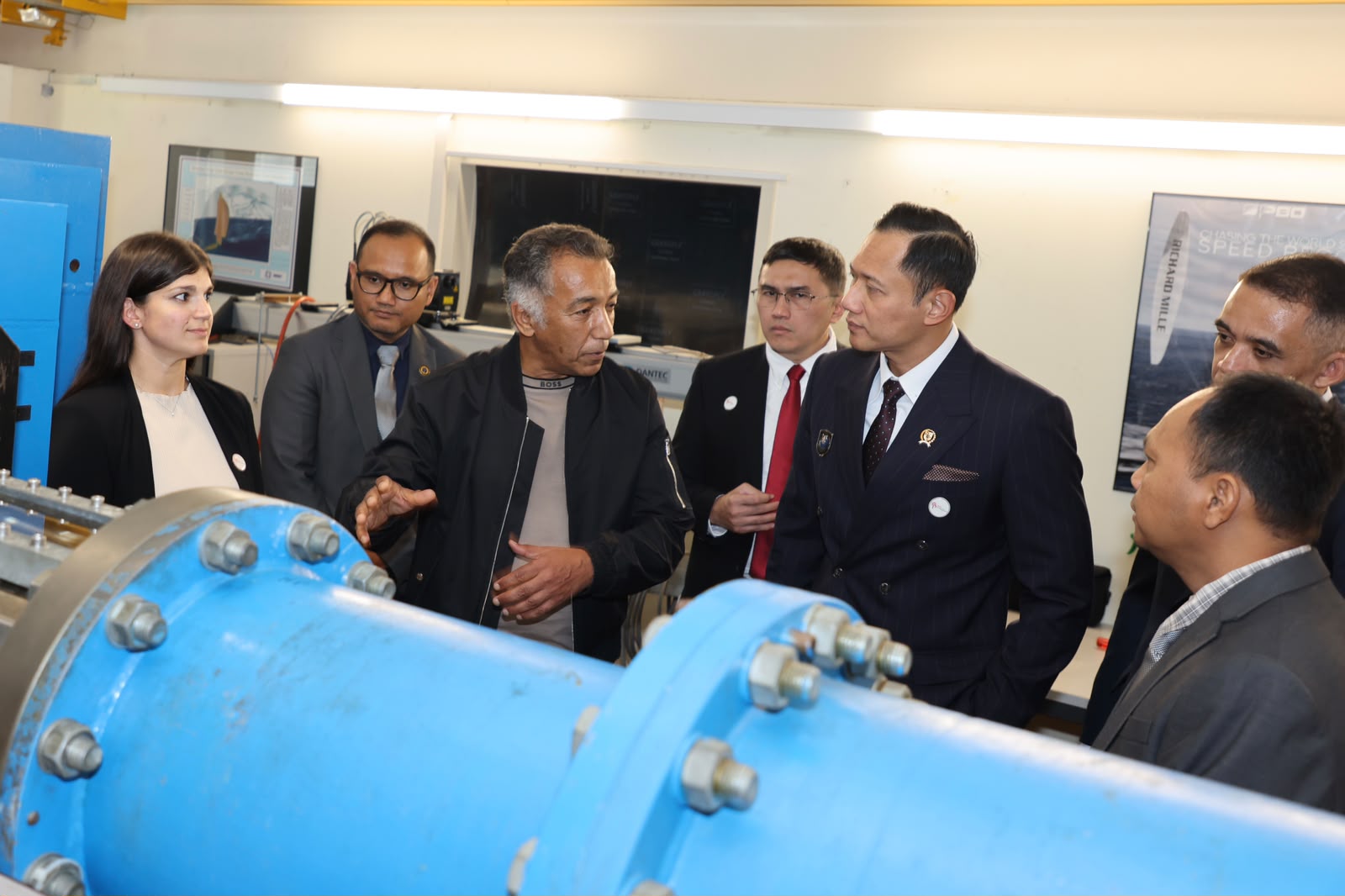 Kunjungi EPFL Hydropower Laboratory Swiss, Menko AHY Dorong Transformasi Infrastruktur PLTA untuk Topang Energi Terbarukan