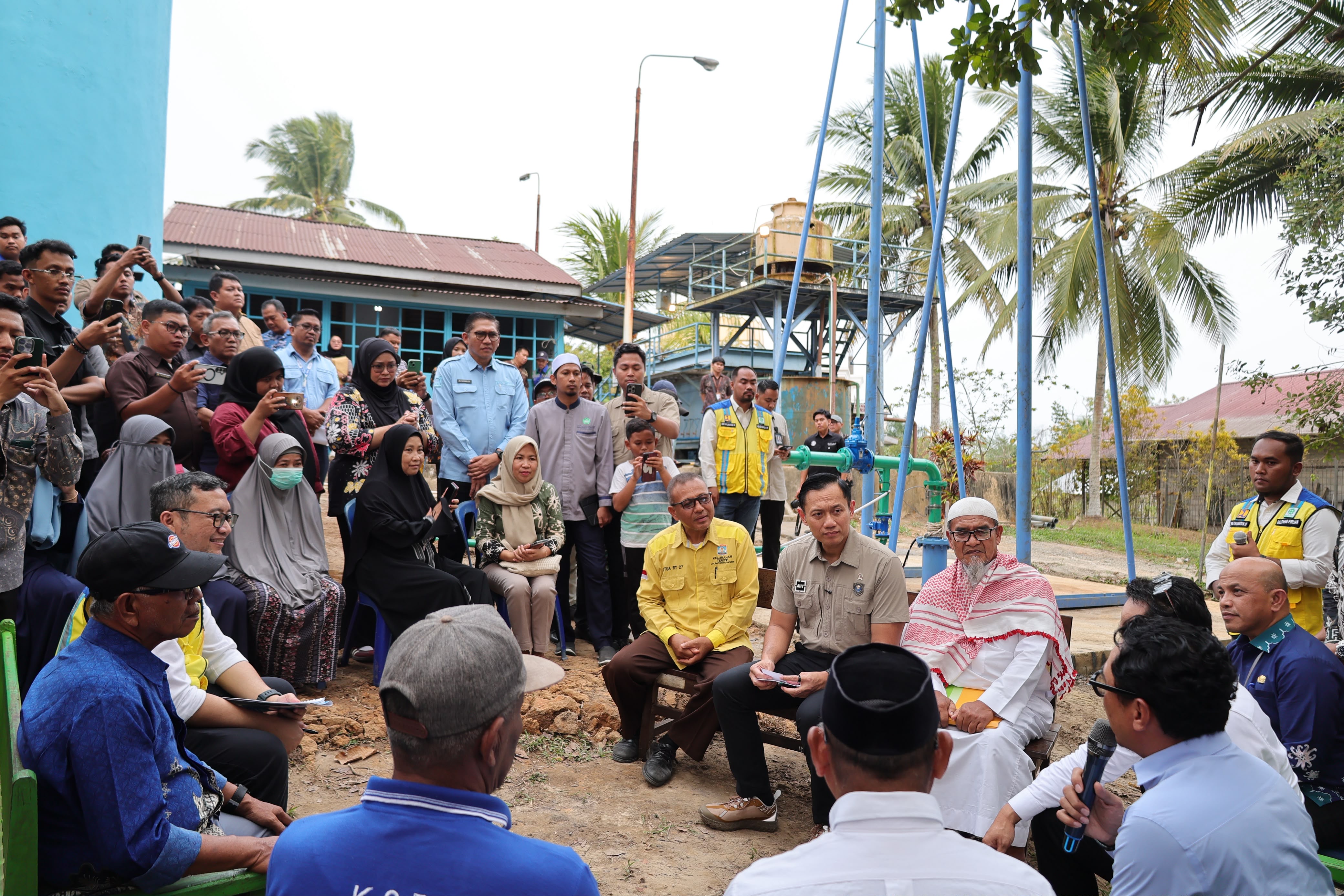 Tinjau Infrastruktur Air Baku di Balikpapan, Menko AHY: Tidak Boleh Ada Masyarakat Kesulitan Air Bersih