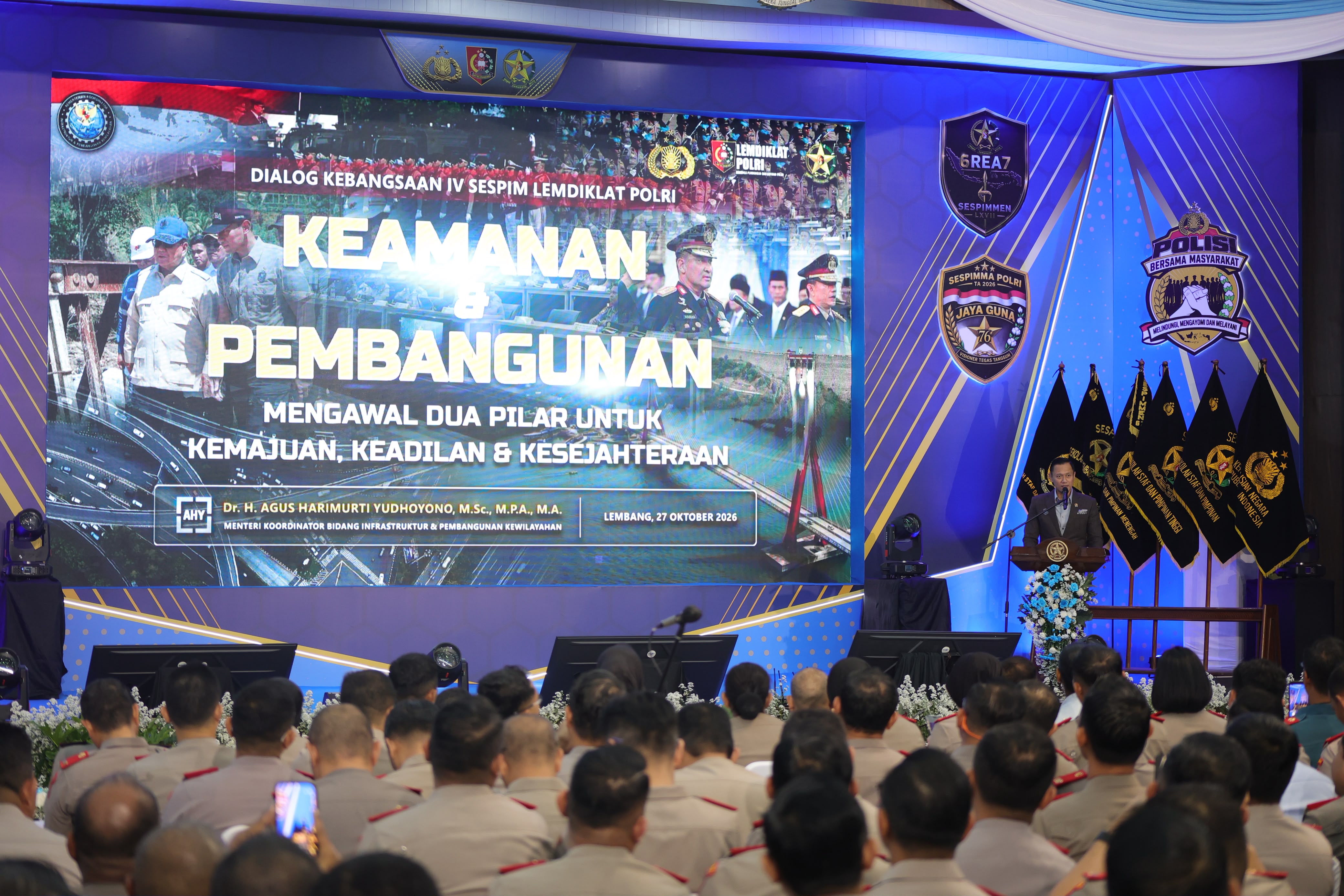 Kenang Kerja Sama Baik dengan Polri, Menko AHY: Pemberantasan Mafia Tanah Kembalikan Rasa Tenang Masyarakat